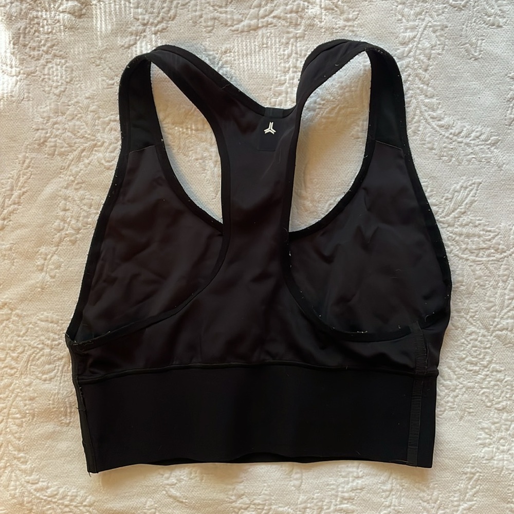 Ultracor Black Sports Bra with Star Design - Picture 2 of 3